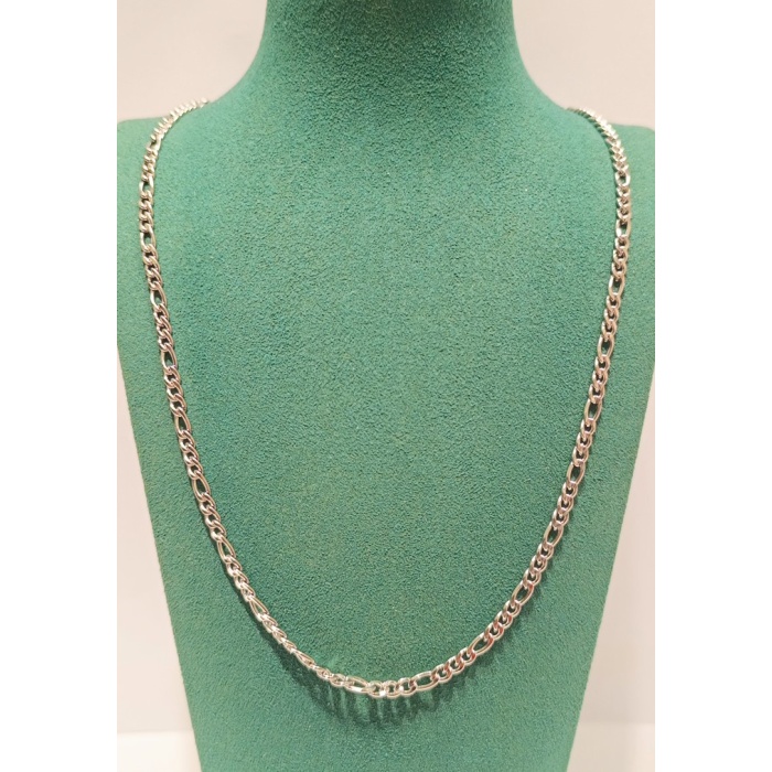 Monalisa Home Lüks Gösterişli Parlak Zincir Çelik Erkek Kolye