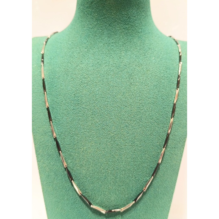 Monalisa Home Lüks Gösterişli Parlak Zincir Çelik Erkek Kolye