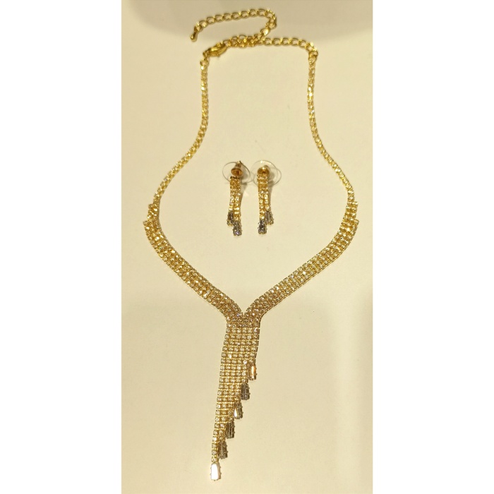 Monalisa Home Lüks Kolye Küpe Seti