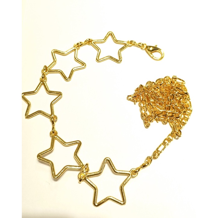 Monalisa Home Sarı Renk Altın Görünümlü Figürlü Bel Zinciri