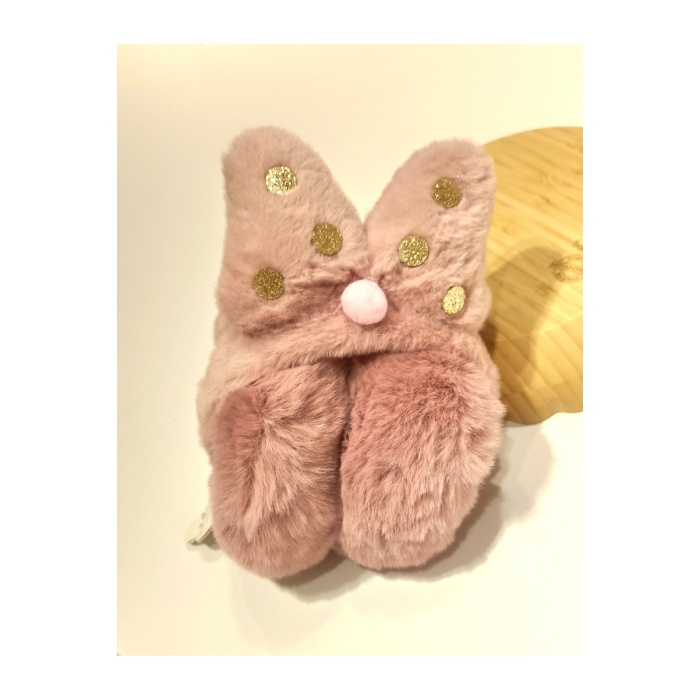 Monalisa Home Lüks Renkli Figürlü Peluş Kulaklık