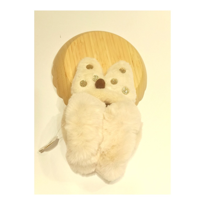 Monalisa Home Lüks Renkli Figürlü Peluş Kulaklık