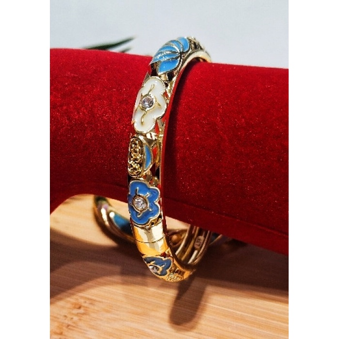 Monalisa Home Mineli Kelepçeli Sedefli Bileklik