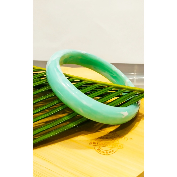 Monalisa Home Kemik Renkli Şık Mika Bileklik