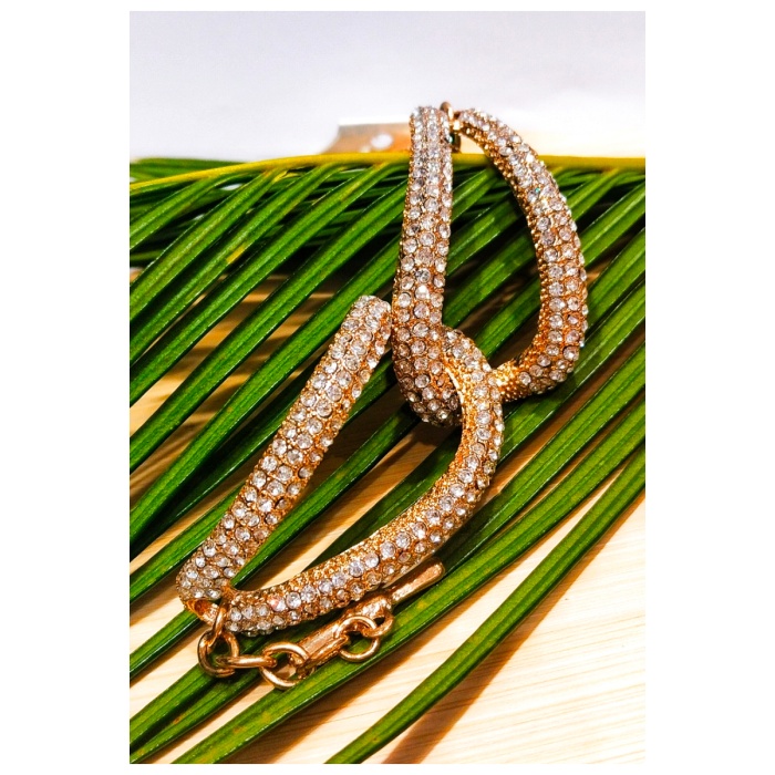 Monalisa Home Sarı Taşlı Lüks Bileklik