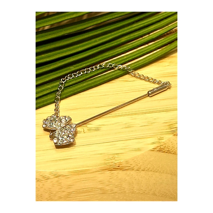 Monalisa Home Lüks Gösterişli Metal Yaka İğnesi