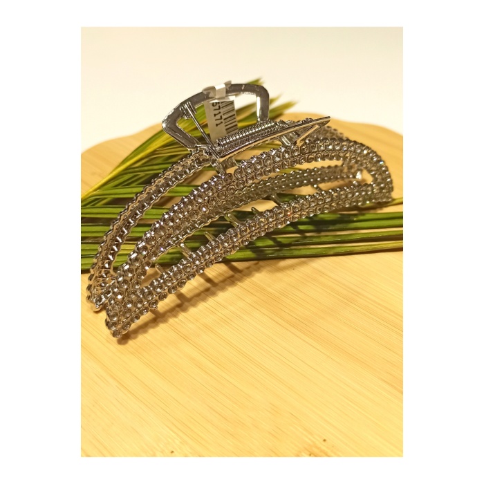 Monalisa Home 11 cm Lüks Gösterişli Renkli Metal Kıstırma Toka