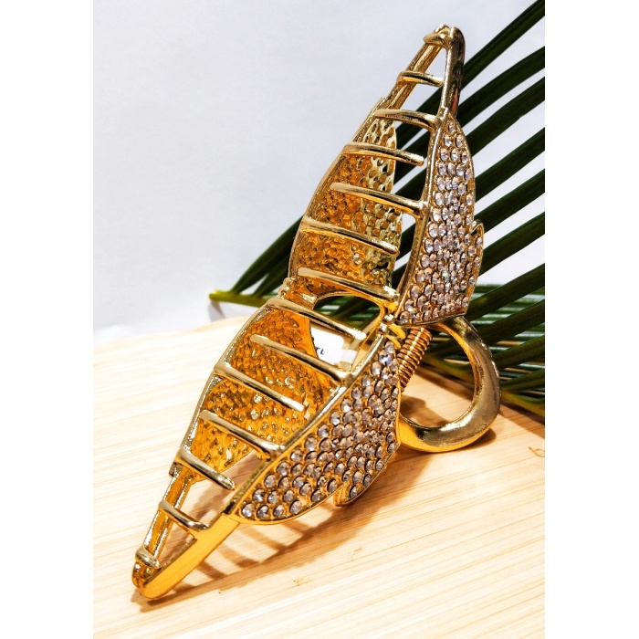 Monalisa Home 11 cm Lüks Gösterişli Renkli Metal Kıstırma Toka