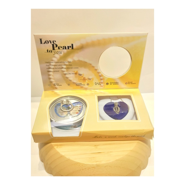 Monalisa Home Lüks Gerçek İstiritye İnci Kolye Set