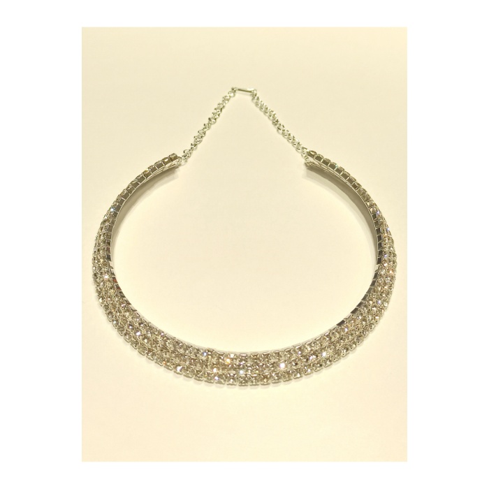 Monalisa Home Sıra Taşlı Lüks Boyun Tasma Kolye