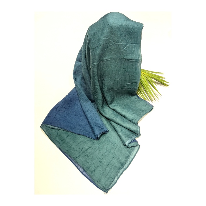 Monalisa Home 90x90 Lüks Figürlü Gösterişli Dökümlü Eşarp