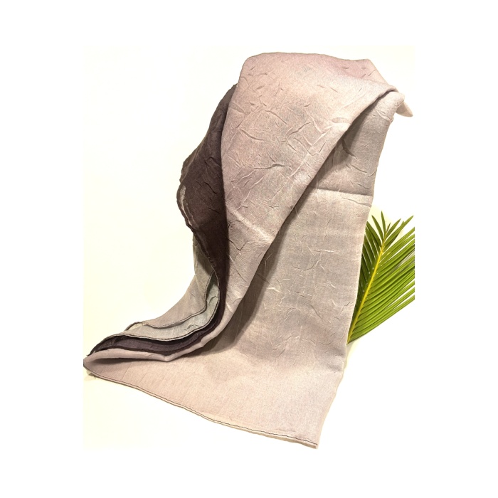 Monalisa Home 90x90 Lüks Figürlü Gösterişli Dökümlü Eşarp