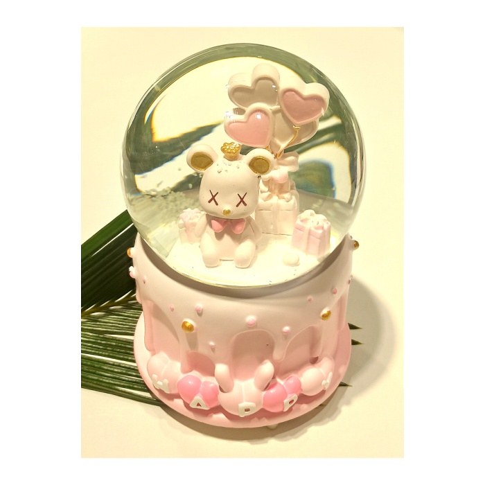 Monalisa Home 15x10 Lüks Renkli Figürlü Gösterişli Kar Küre