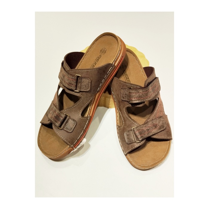 Monalisa Home 40 Numara Kahve Rengi Figürlü Gösterişli Terlik