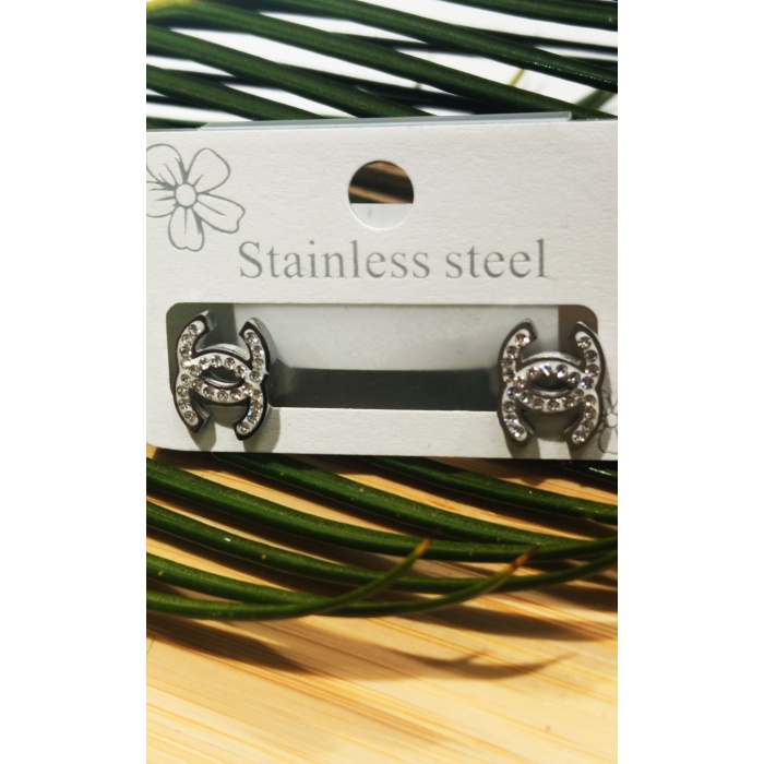 Monalisa Home Çelik Figürlü Lüks Küpe