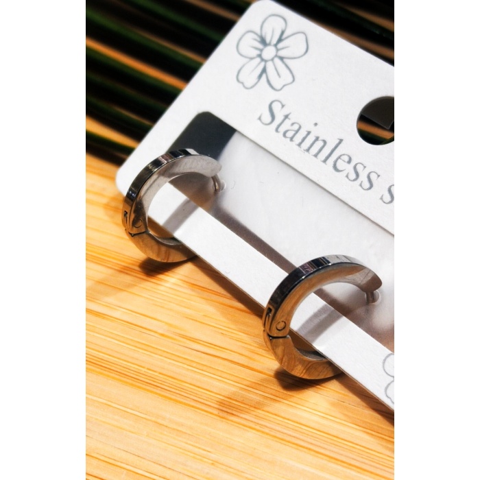 Monalisa Home Çelik Figürlü Lüks Küpe