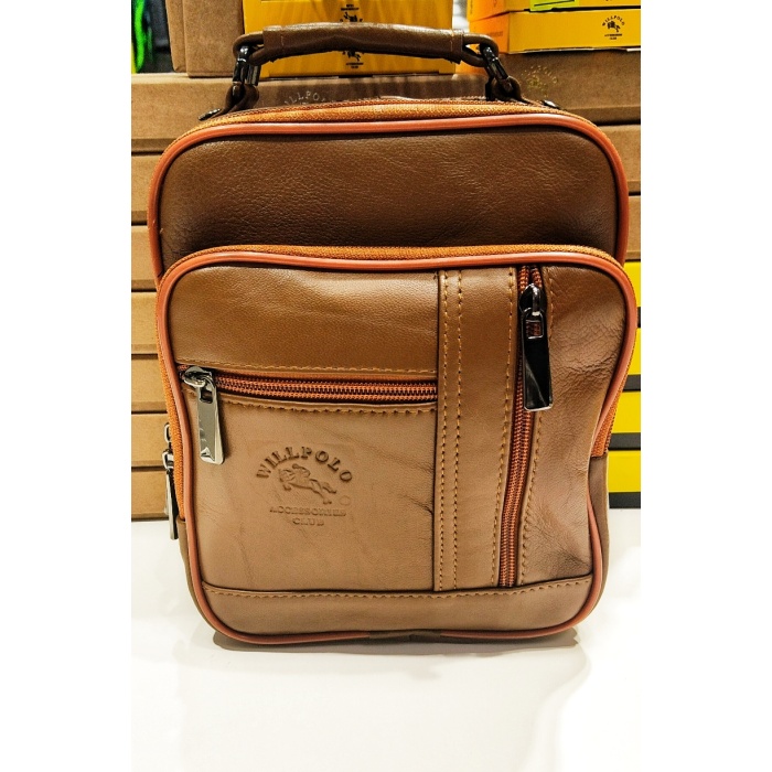 Monalisa Home Kasalı Bölmeli Deri Erkek Çantası