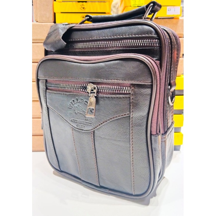 Monalisa Home Kasalı Bölmeli Deri Erkek Çantası