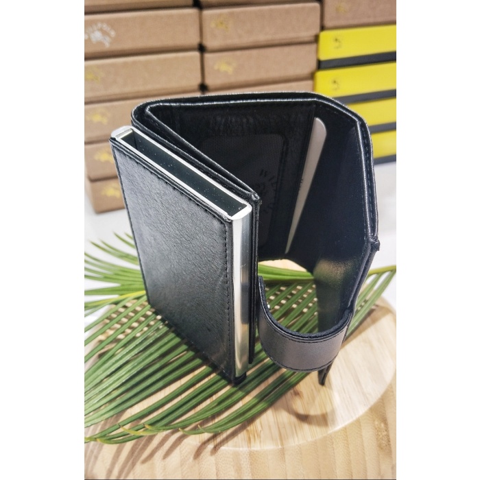 Monalisa Home Yeni Nesil Deri Mekanizmalı Lüks Cüzdan