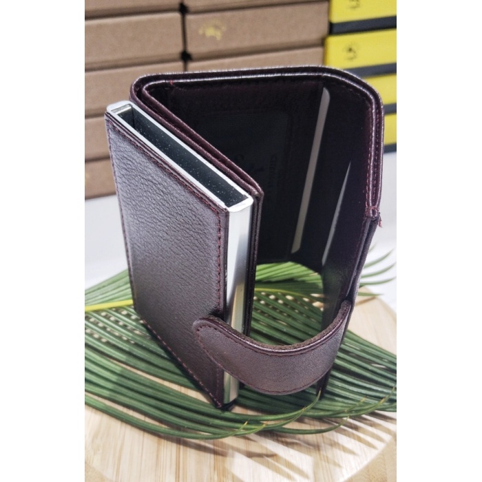 Monalisa Home Yeni Nesil Deri Mekanizmalı Lüks Cüzdan