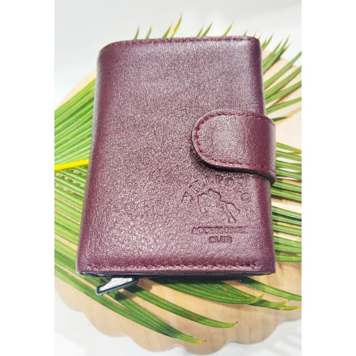 Monalisa Home Yeni Nesil Deri Mekanizmalı Lüks Cüzdan