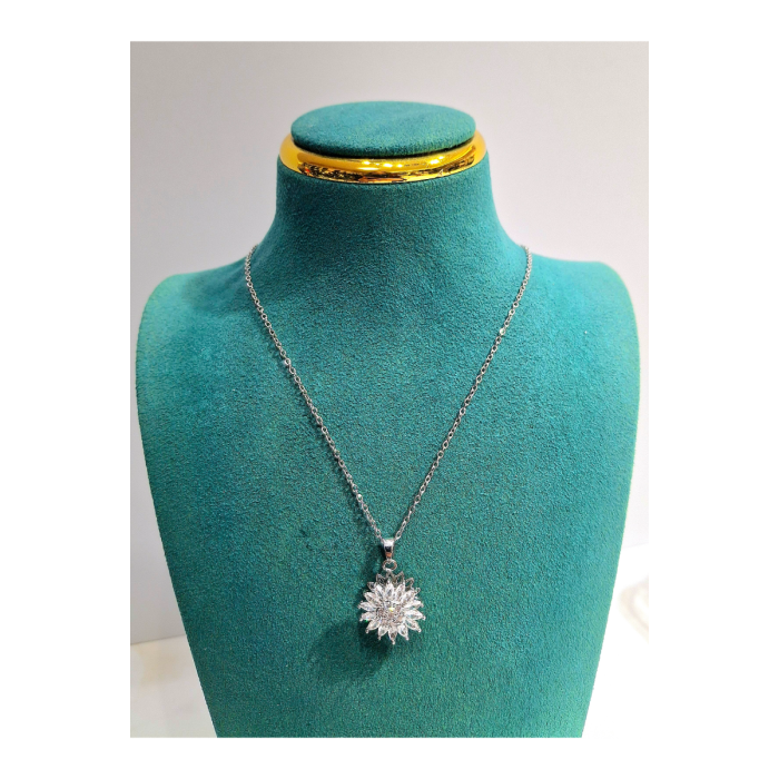 Monalisa Home  Lüks Figürlü Gösterişli  Kararmaz Çelik Kolye