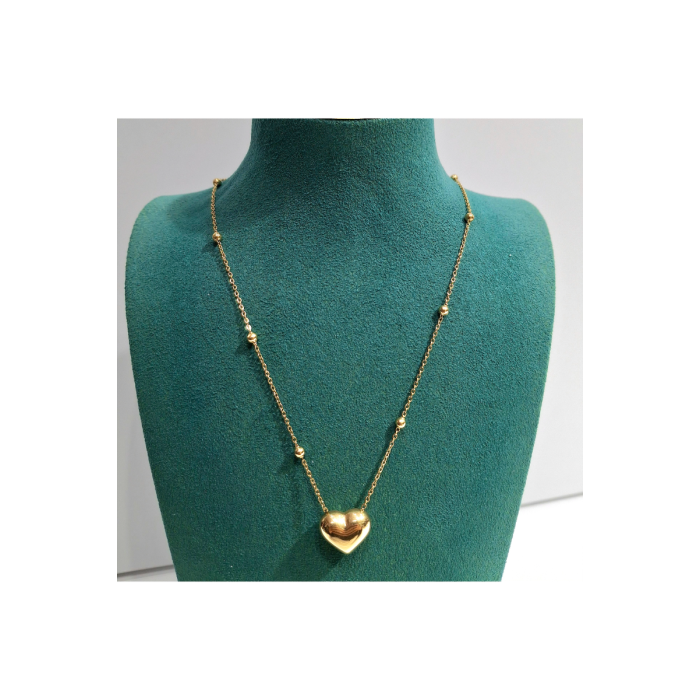 Monalisa Home  Lüks Figürlü Gösterişli  Kararmaz Çelik Kolye