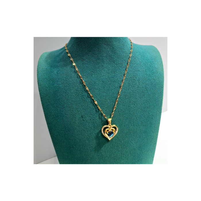 Monalisa Home  Lüks Figürlü Gösterişli  Kararmaz Çelik Kolye