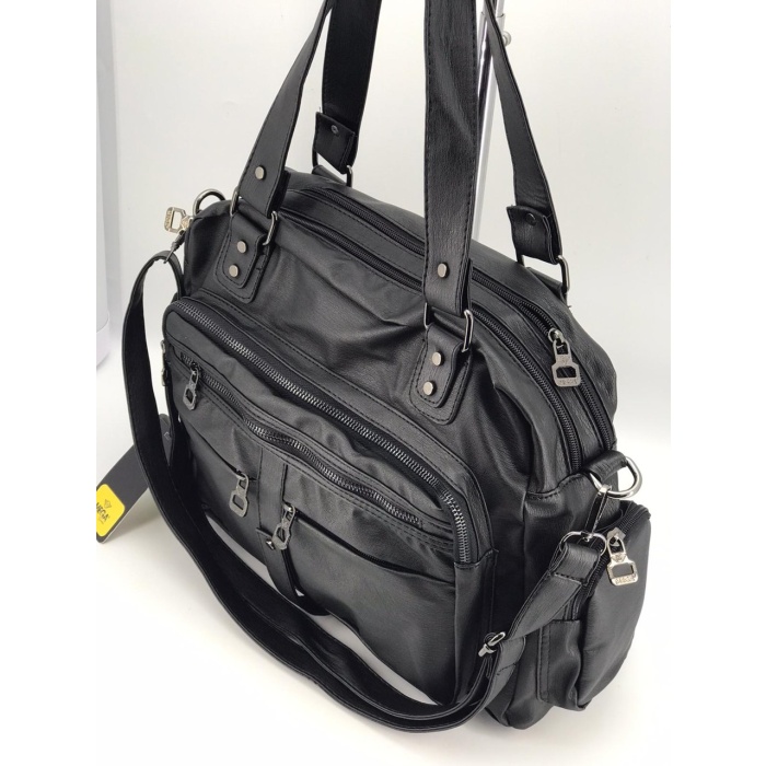 Monalisa Home Yıkamalı Deri Kadın Omuz Çantası