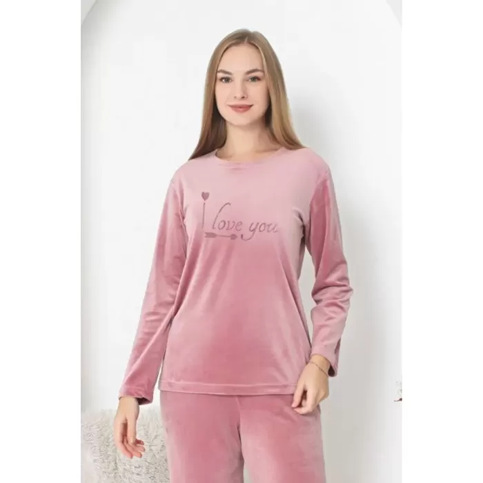 Fuşya Pijama Takımı M Beden