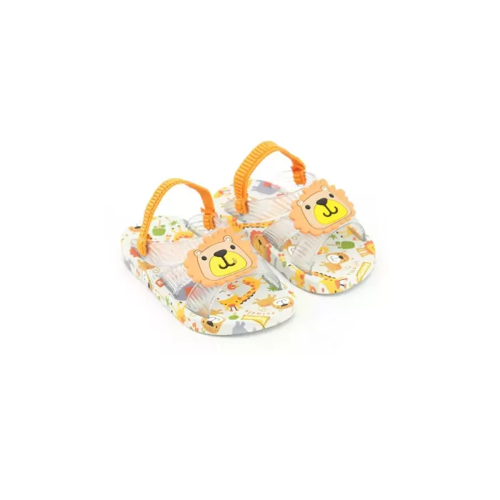 Monalisa Home 23 Numara Renkli Lastikli Islak Zemine Uygun Terlik-Sandalet