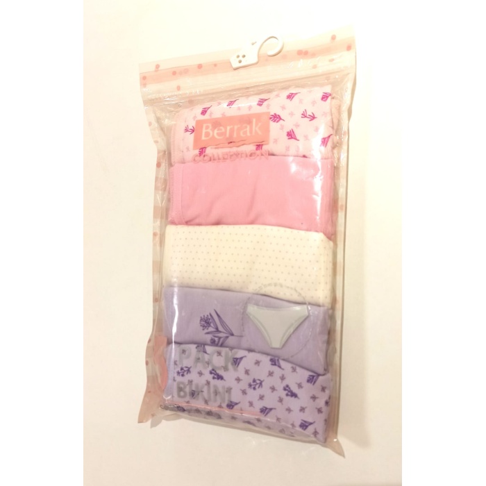 Monalisa Home Cotton  Elastik 5 li Bikini Kalıp XL Beden