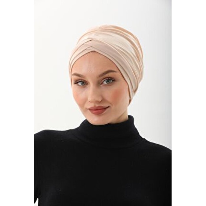 Monalisa Home  Şık 3 Bantlı Bone Krem Renkli
