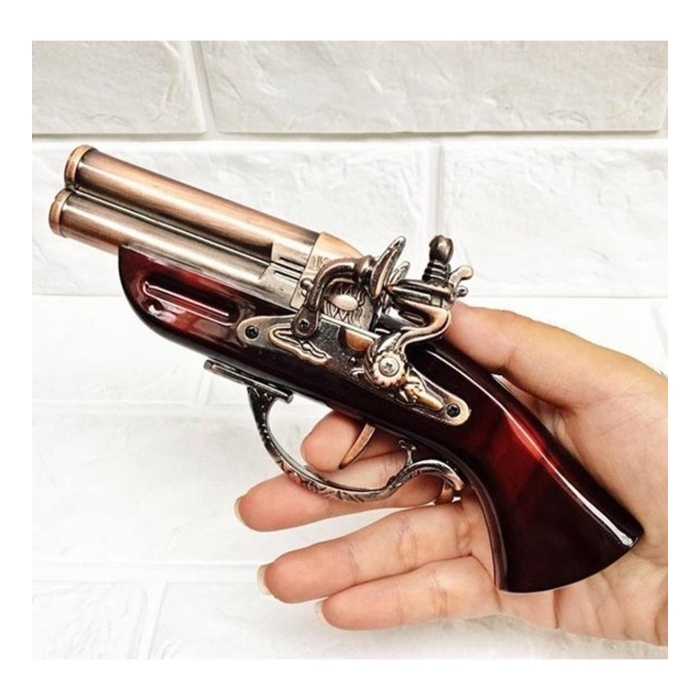 Monalisa Home Lüks Masa Üstü  18cm Hediyelik Tüfek