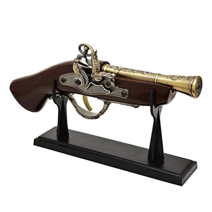 Monalisa Home Lüks Masa Üstü 27cm  Hediyelik Tüfek