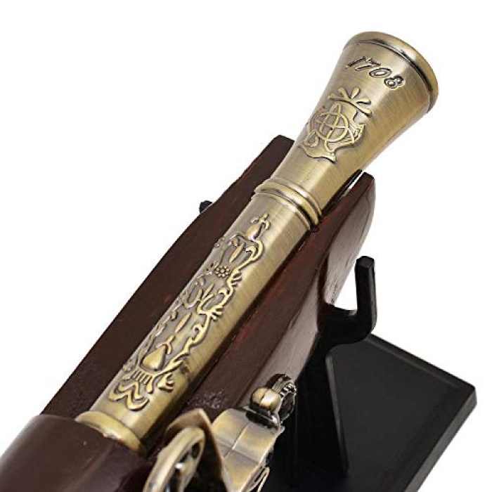 Monalisa Home Lüks Masa Üstü 27cm  Hediyelik Tüfek