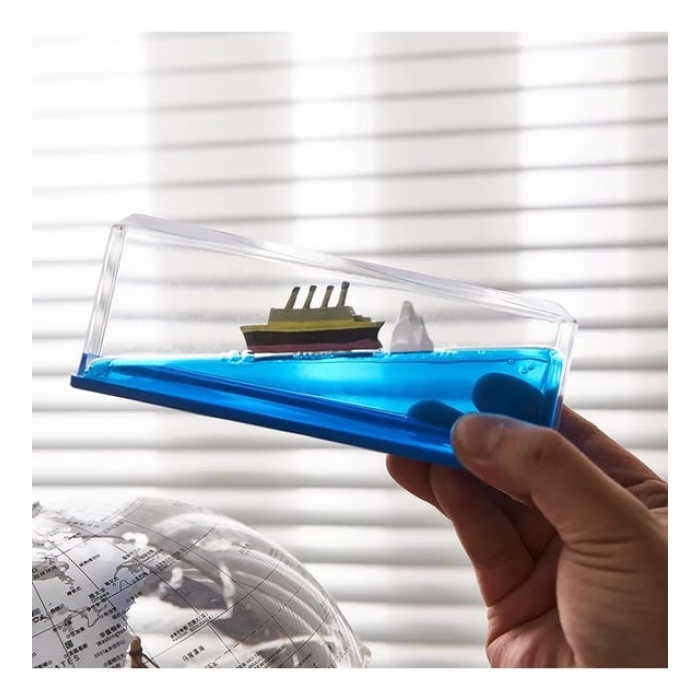 Monalisa Home Şık Tasarım Özel Sıvılı Batmayan Gemi