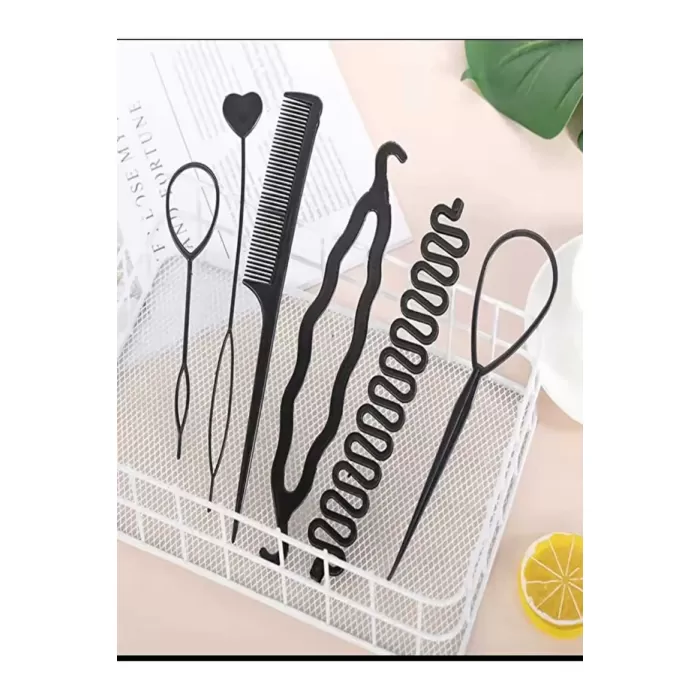 Monalisa Home Gösterişli Siyah Renk Saç Şekillendirici Set