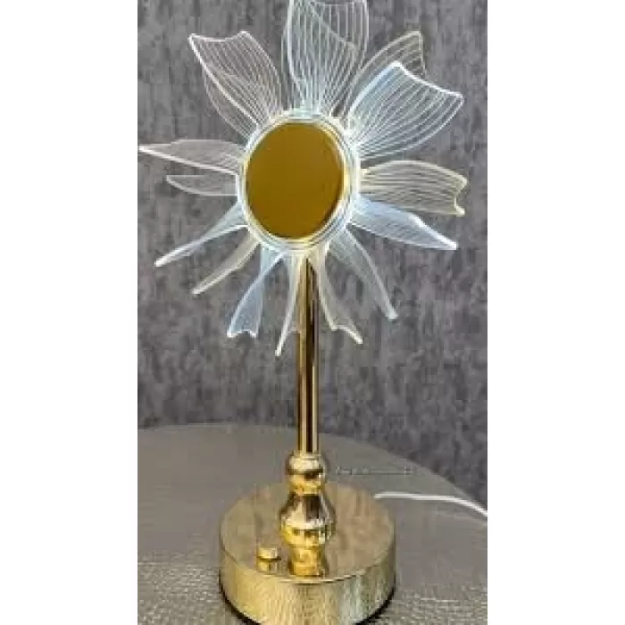 Monalisa Home Masa Üstü Şarjlı Abajur Lamba, Masaüstü, Led Sistemli