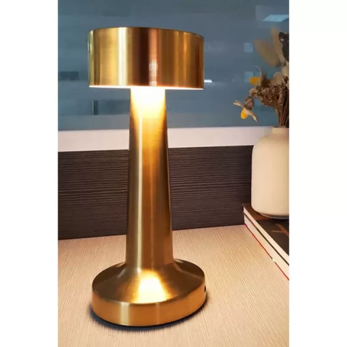 Monalisa Home Masa Üstü Şarjlı Abajur Lamba, Masaüstü, Led Sistemli