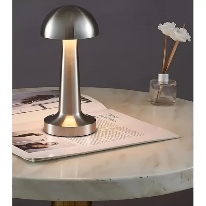 Monalisa Home Masa Üstü Şarjlı Abajur Lamba, Masaüstü, Led Sistemli