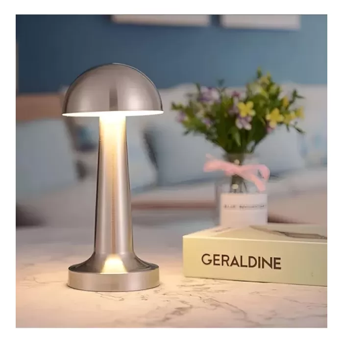 Monalisa Home Masa Üstü Şarjlı Abajur Lamba, Masaüstü, Led Sistemli