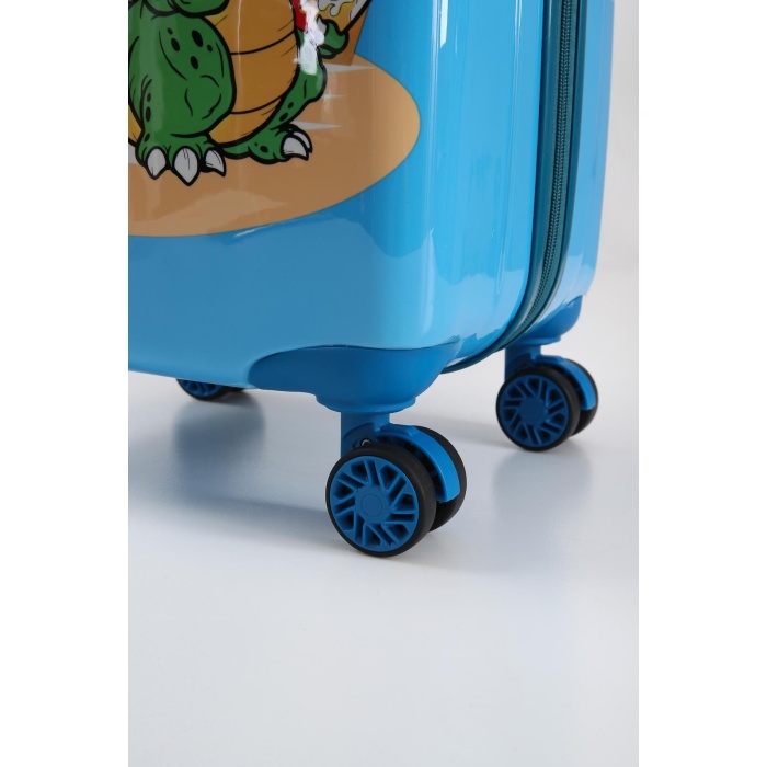 Monalisa Home Lİsanslı Lüks Renkli Figürlü Çocuk Valizi