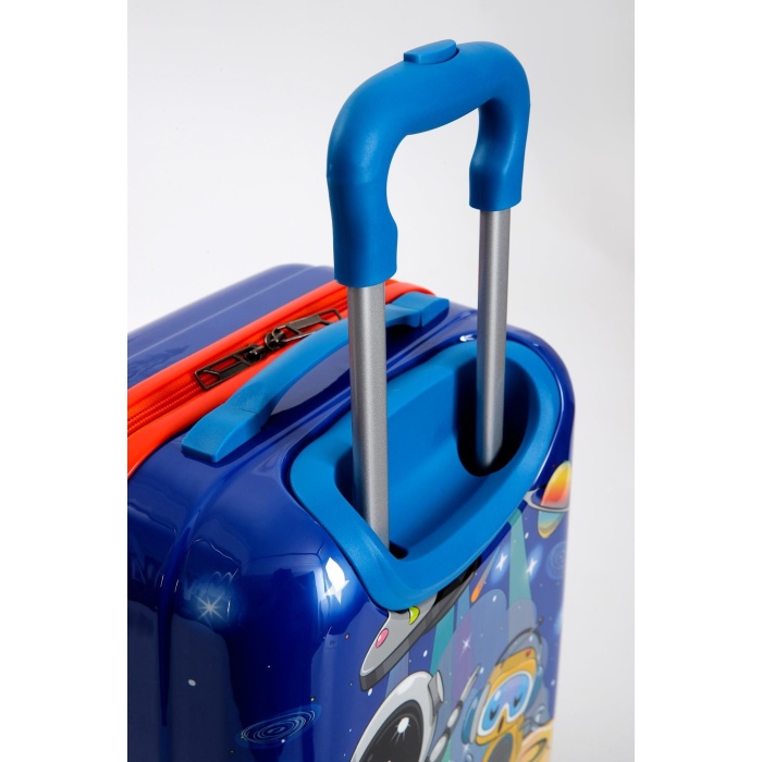 Monalisa Home Lİsanslı Lüks Renkli Figürlü Çocuk Valizi