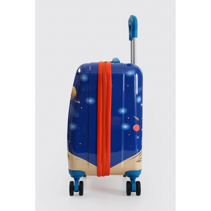 Monalisa Home Lİsanslı Lüks Renkli Figürlü Çocuk Valizi