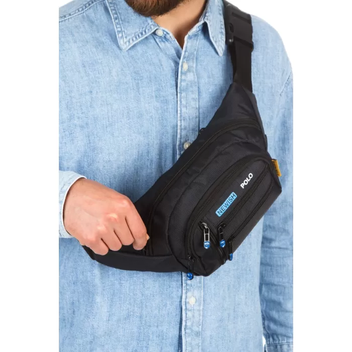 Monalisa Home  Bölmeli Unısex Bel  Çantası