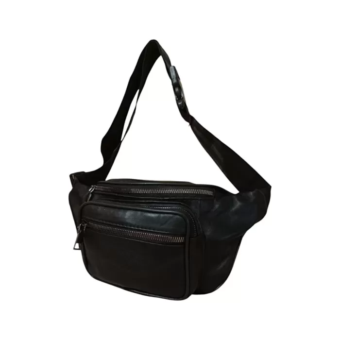 Monalisa Home  Bölmeli Deri Bel Çantası