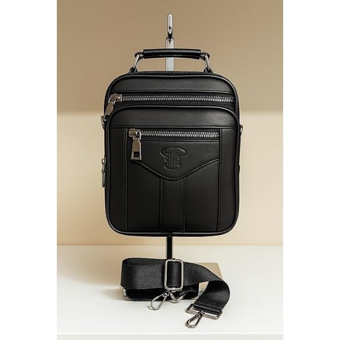 Monalisa Home Kasalı Bölmeli Deri Erkek Çantası