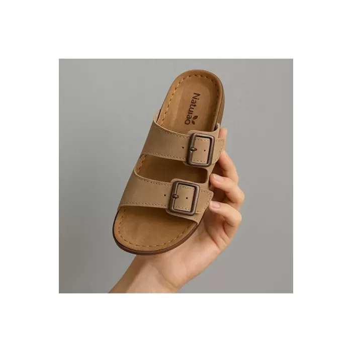 Monalisa Home Lüks Natural  40 Numara Unısex  Terlik