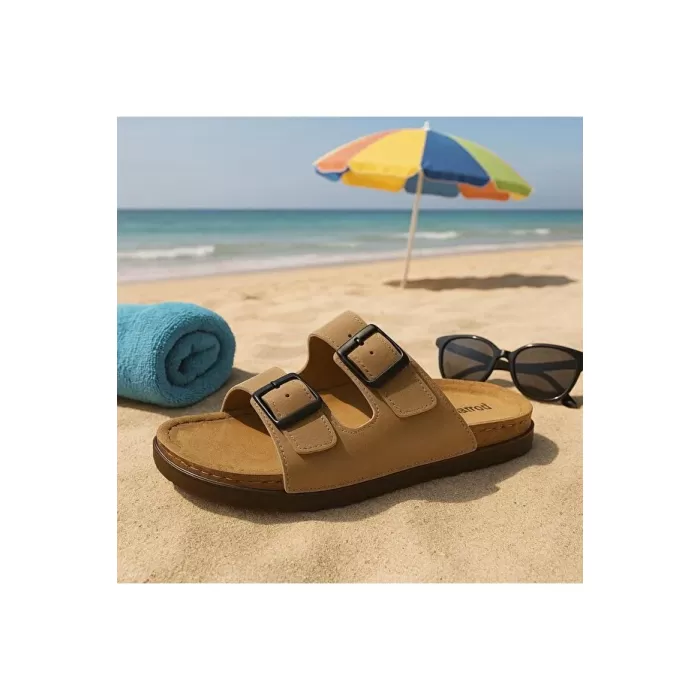 Monalisa Home Lüks Natural  40 Numara Unısex  Terlik